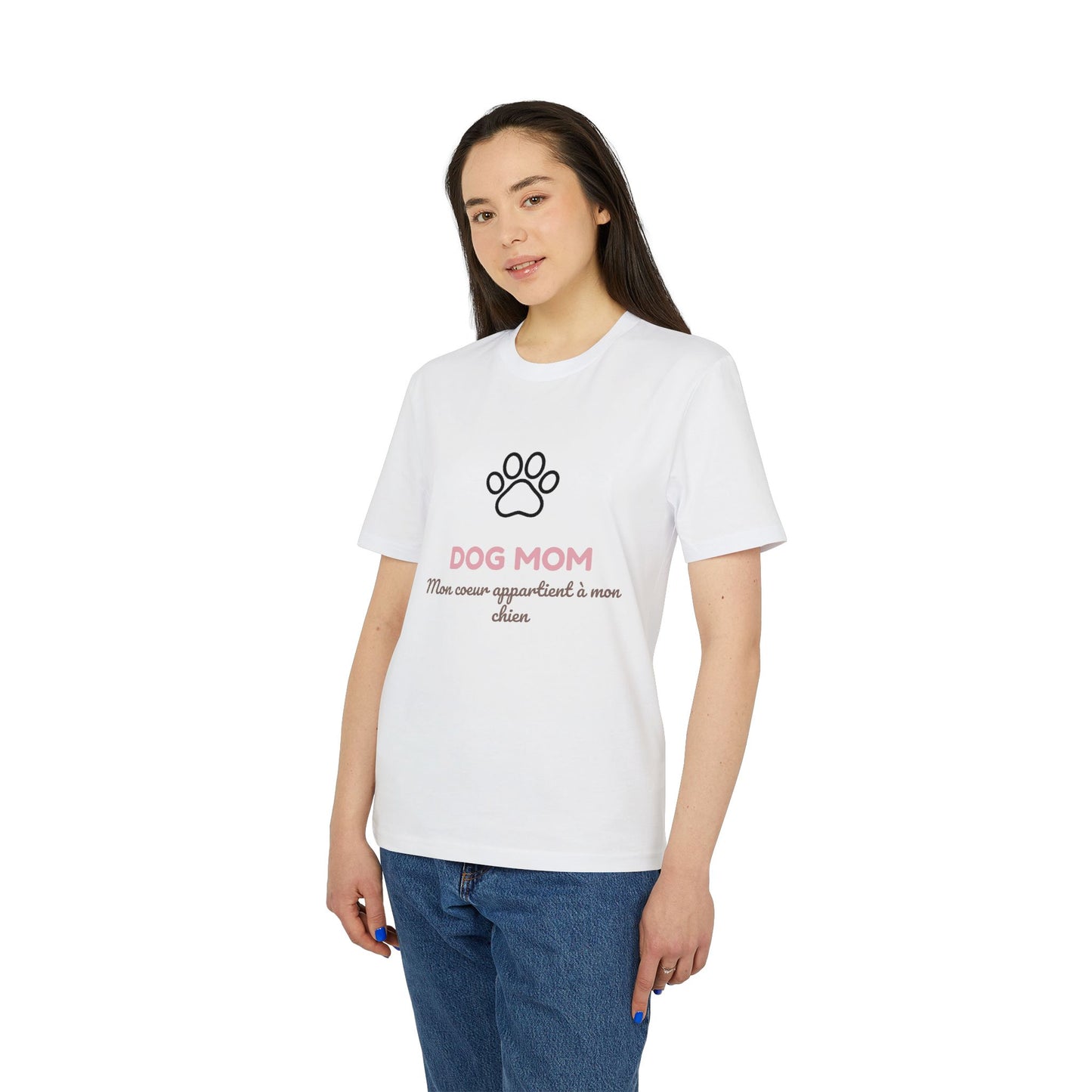T-Shirt Dog Mom — Cadeau mignon pour amoureuse des chiens
