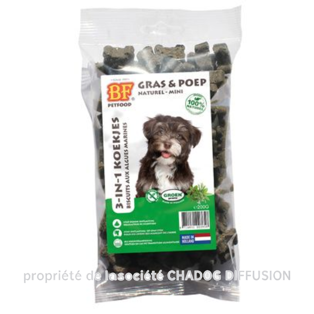 Mini biscuits aux algues marines : 200 g